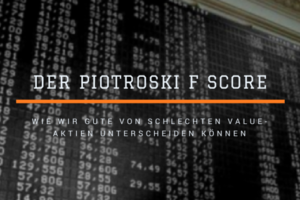 Piotroski f Score