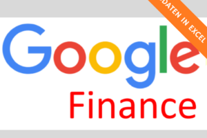 Google Finance Excel